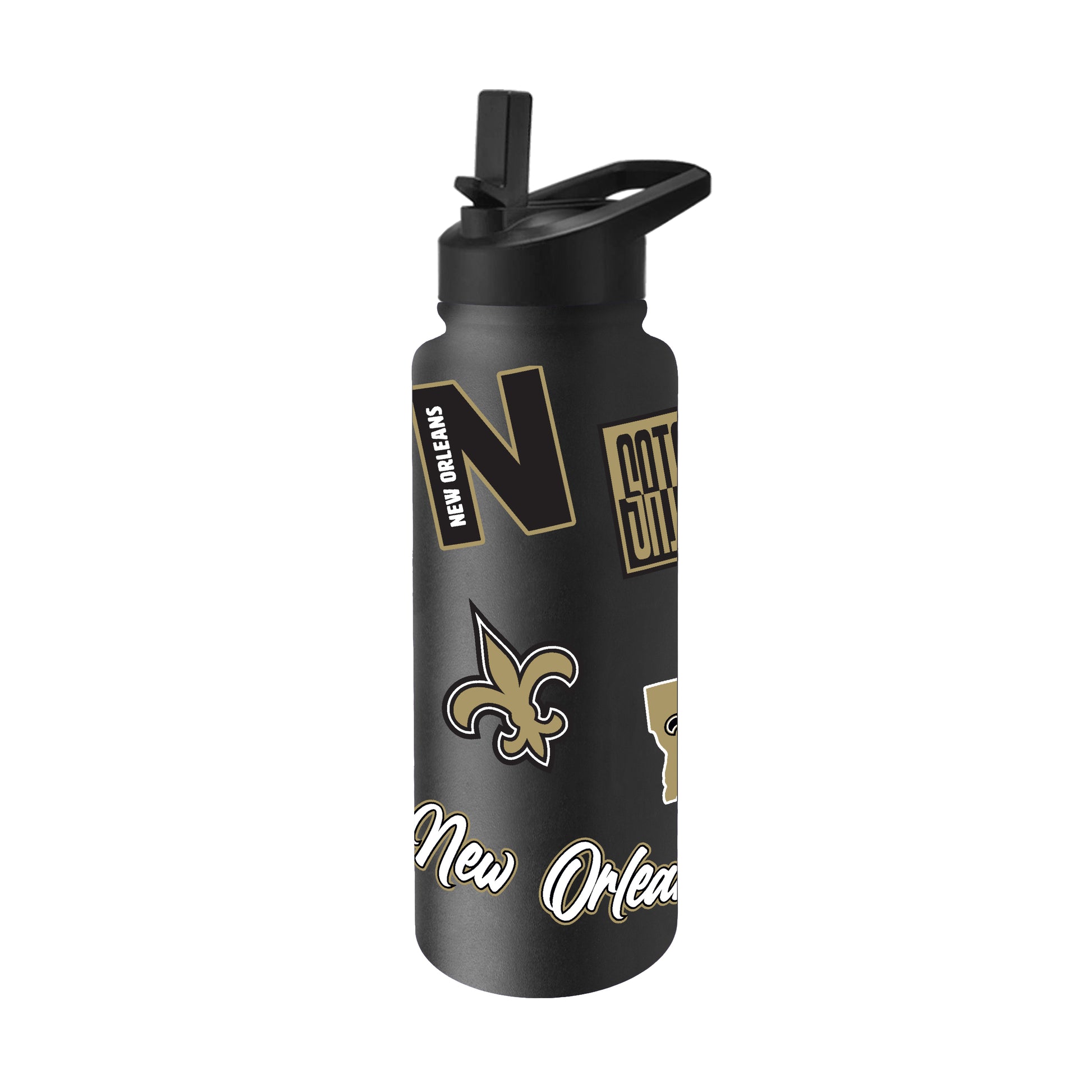 New Orleans Saints 34oz Dreamweave Quencher Bottle