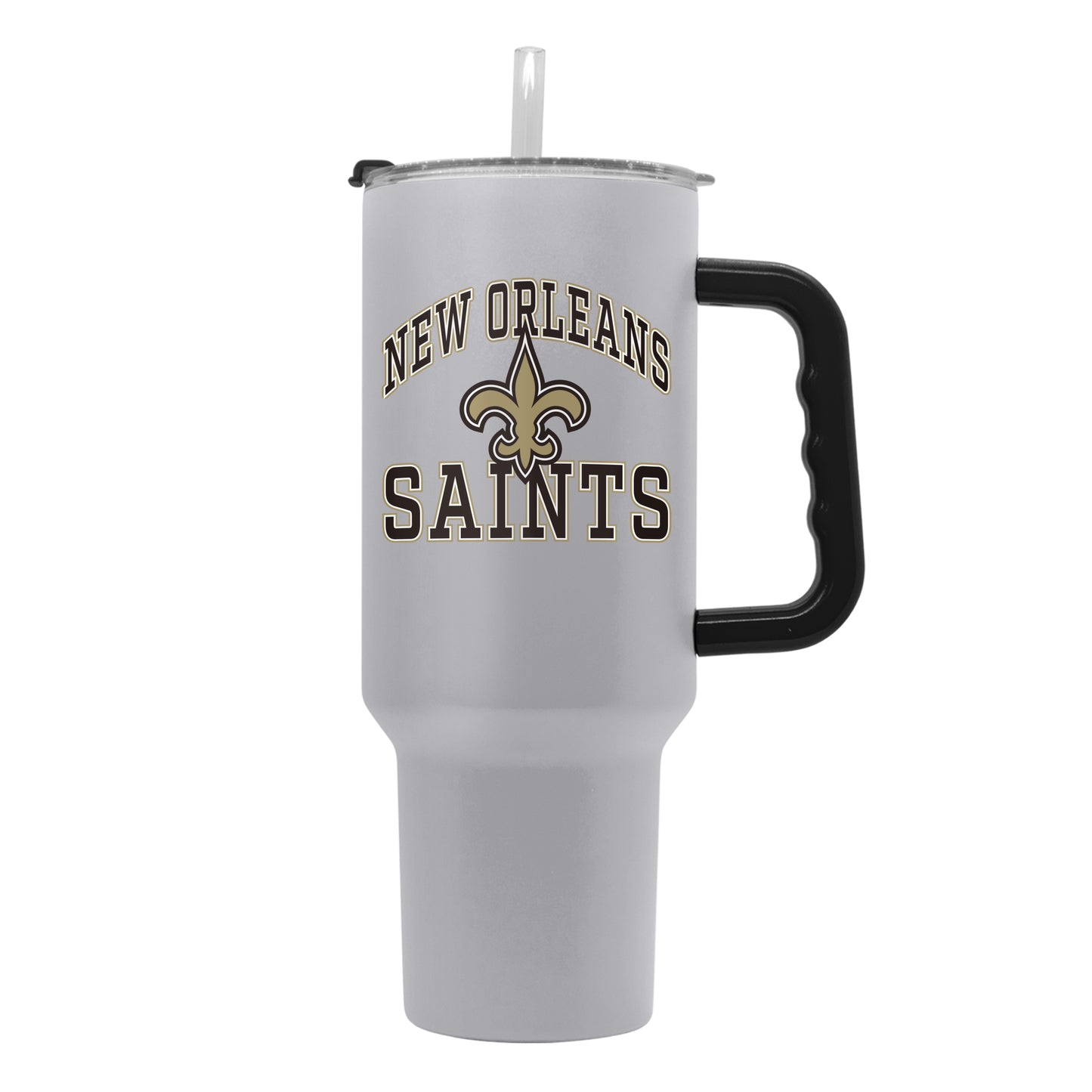 New Orleans Saints 40oz Athletic Powder Coat Tumbler