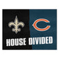 NFL House Divided Mat - Saints / Bears