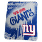 New York Giants Classic Graffiti Fleece Throw