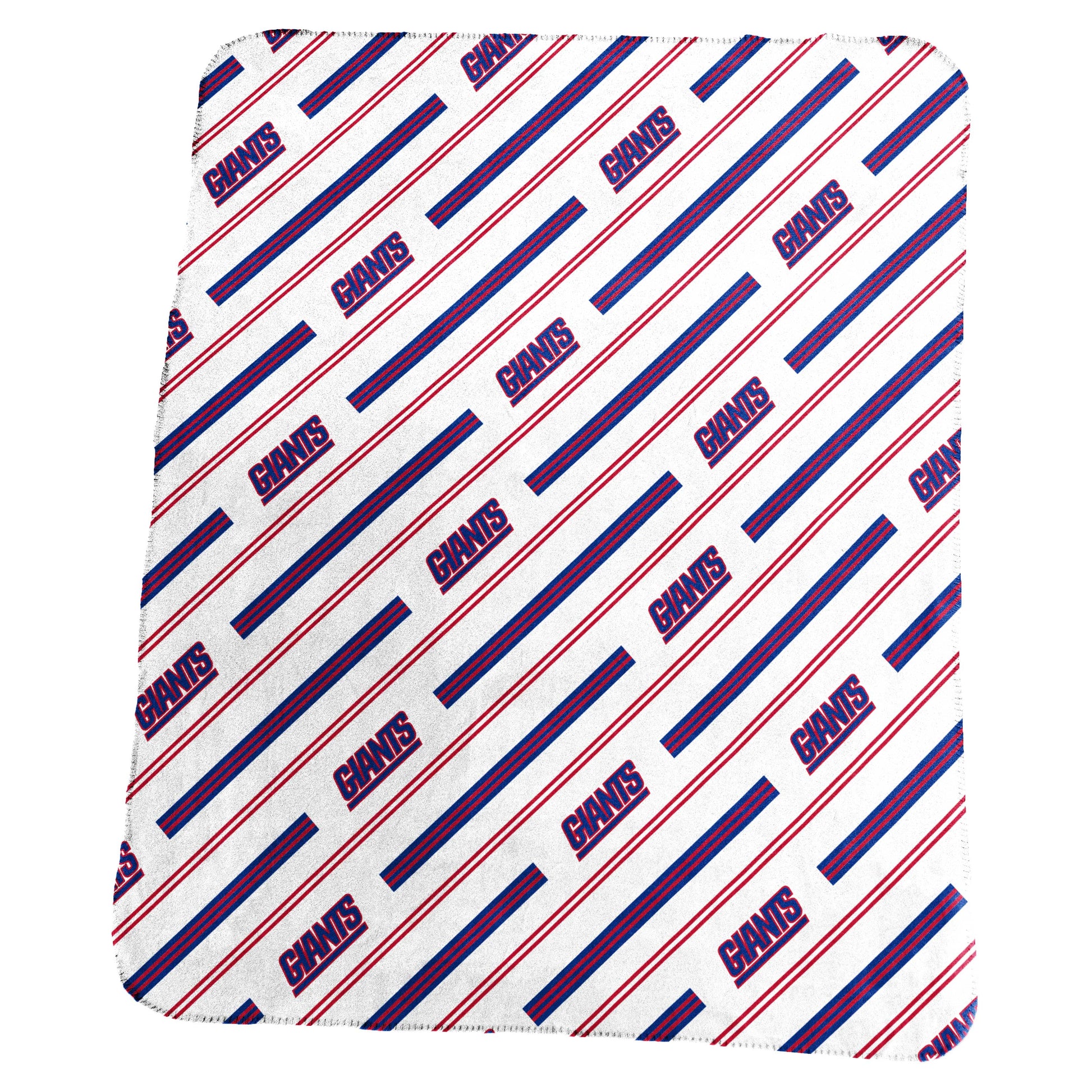 New York Giants Classic Vertical Stripe Fleece Throw