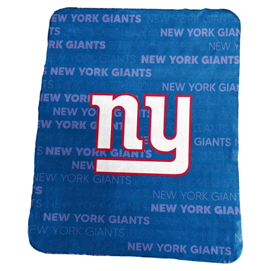 New York Giants Classic Fleece Throw