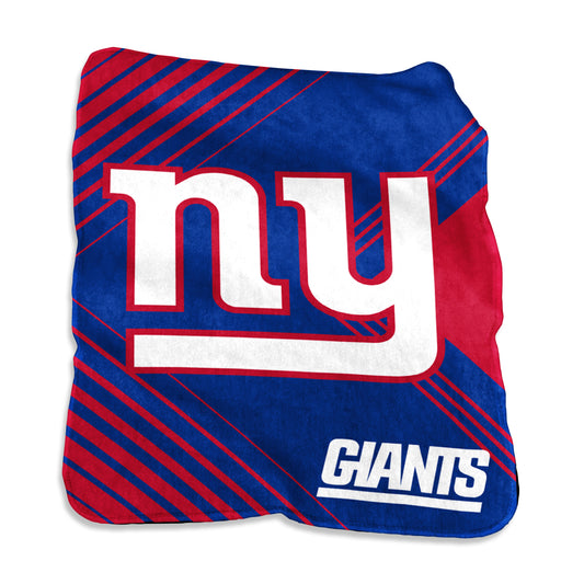 New York Giants 60x80 Silicon Valley Raschel Blanket