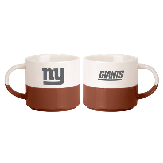 New York Giants 15oz Walmart Holiday Stackable Mug Set