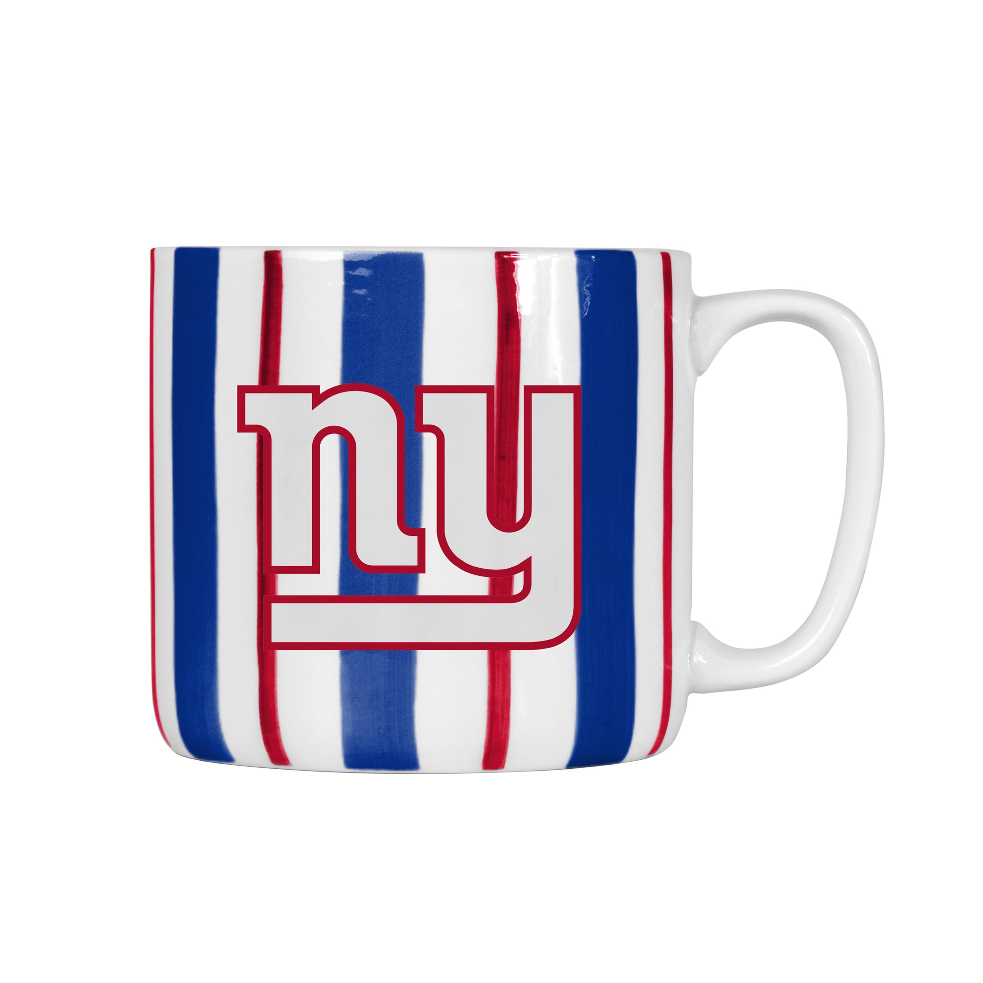 New York Giants 16oz Brushstroke Stripe Mug