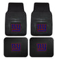 NFL - New York Giants 4-pc Vinyl Car Mat Set