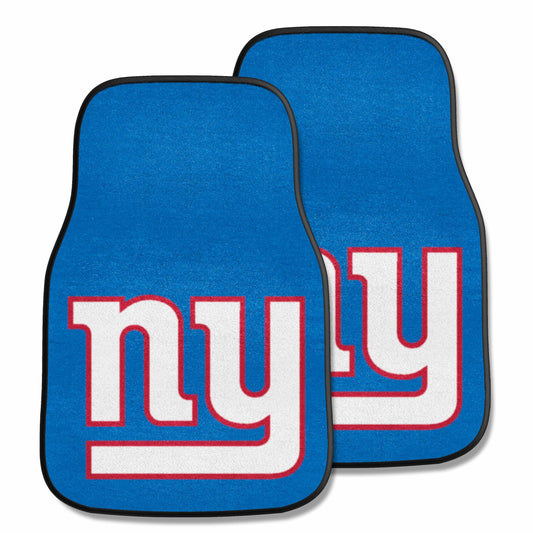 NFL - New York Giants 2-pc Carpet Car Mat Set
