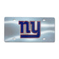 NFL - New York Giants Chrome Diecast License Plate