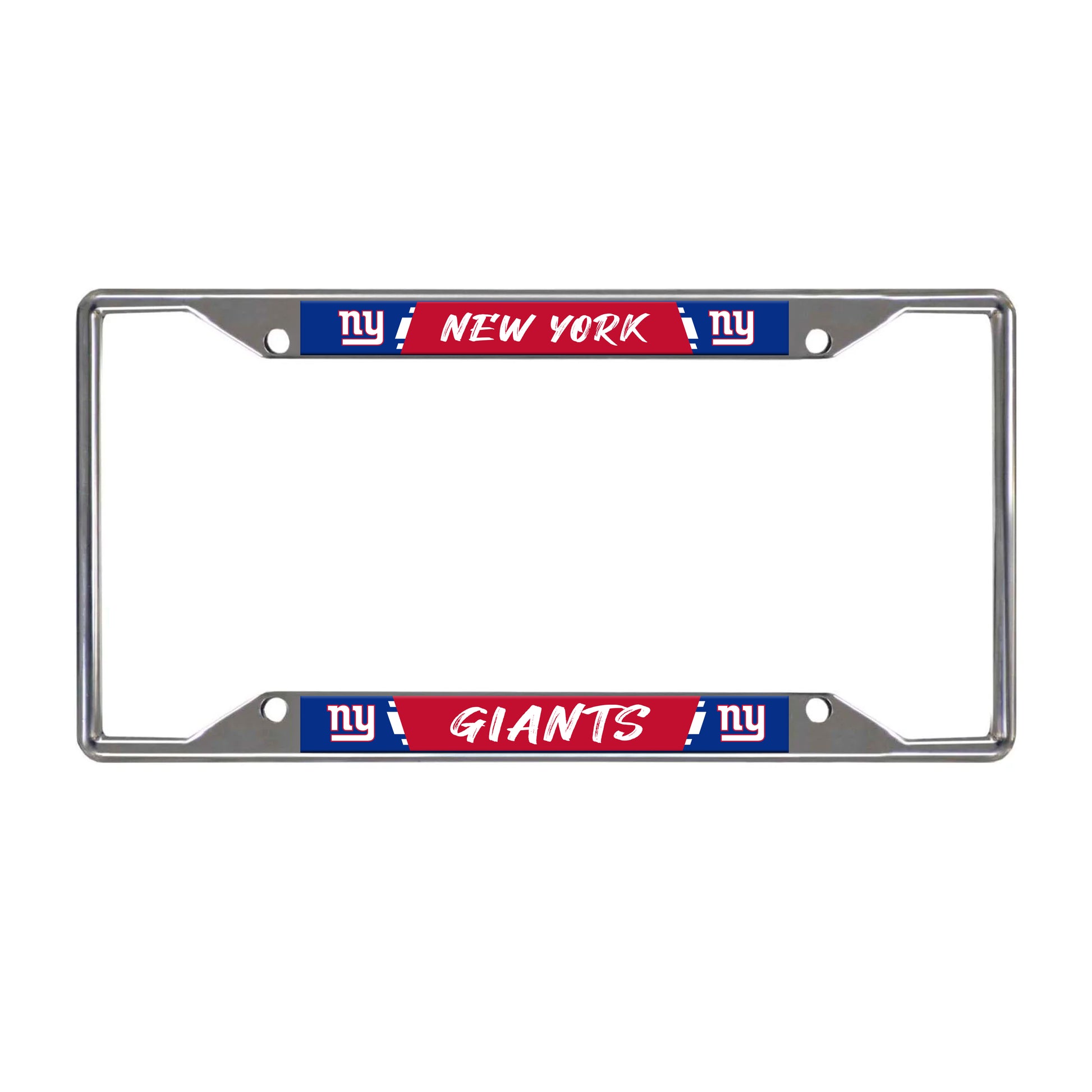 Trinity New York Giants License Chrome Plate Frame