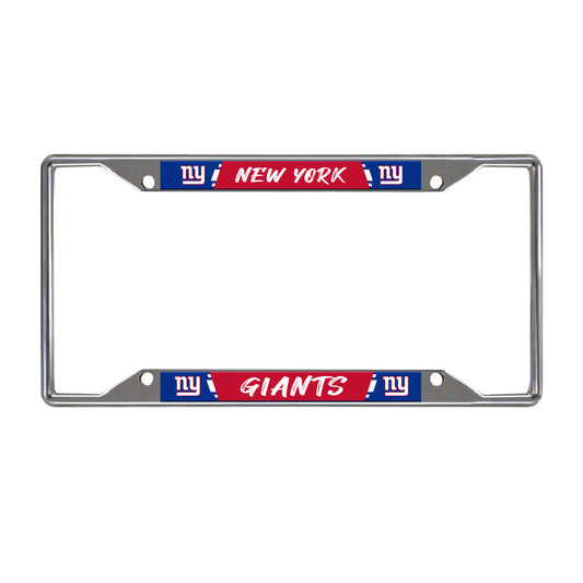 Trinity New York Giants License Chrome Plate Frame