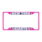 NFL - New York Giants-Pink License Plate Frame