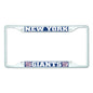NFL - New York Giants-White License Plate Frame