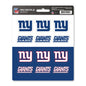 NFL - New York Giants Mini Decal 12-pk