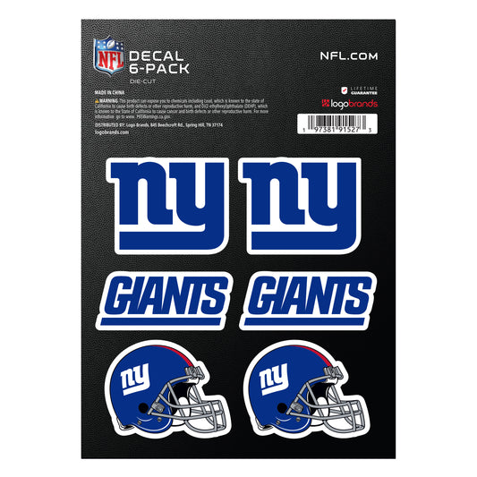 NFL - New York Giants DECAL6