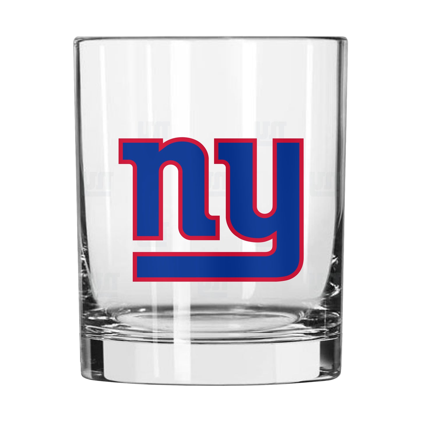 New York Giants 14oz Satin Etch Rocks Glass