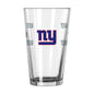 New York Giants 16oz Satin Etch Pint Glass