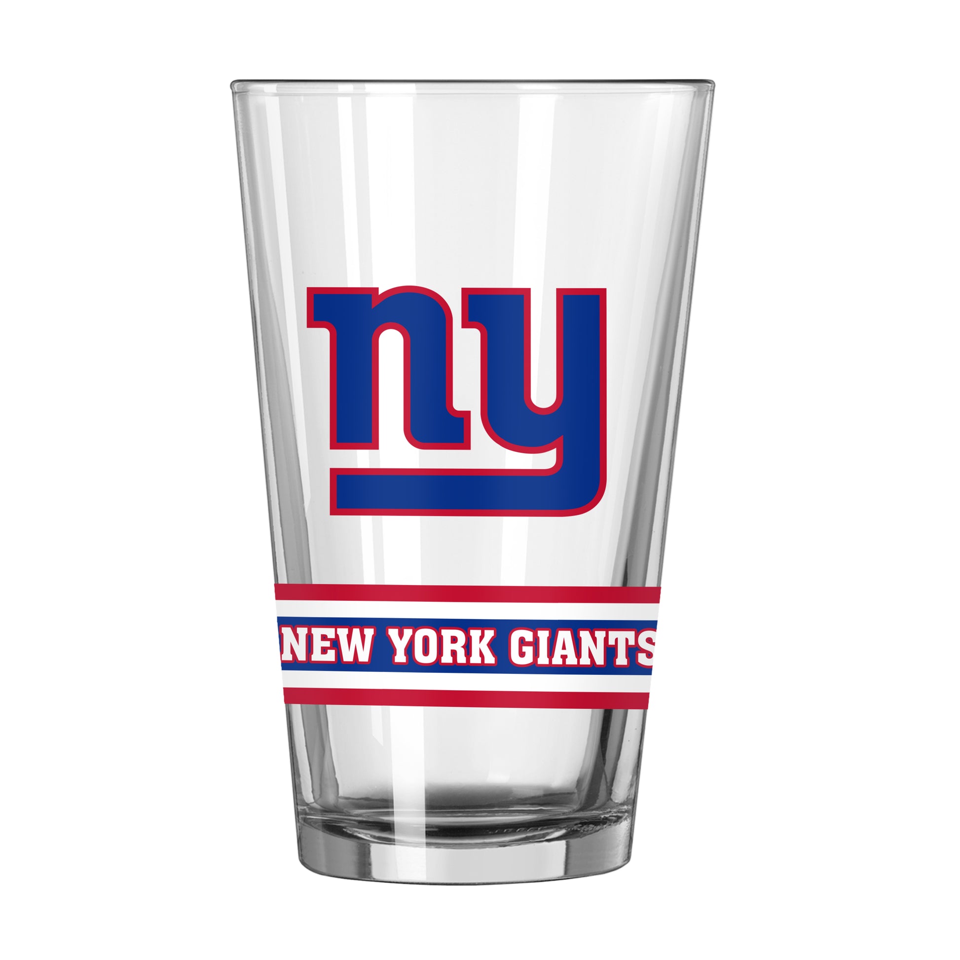 New York Giants 16oz Gameday Stripe Pint Glass