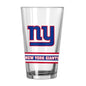 New York Giants 16oz Gameday Stripe Pint Glass
