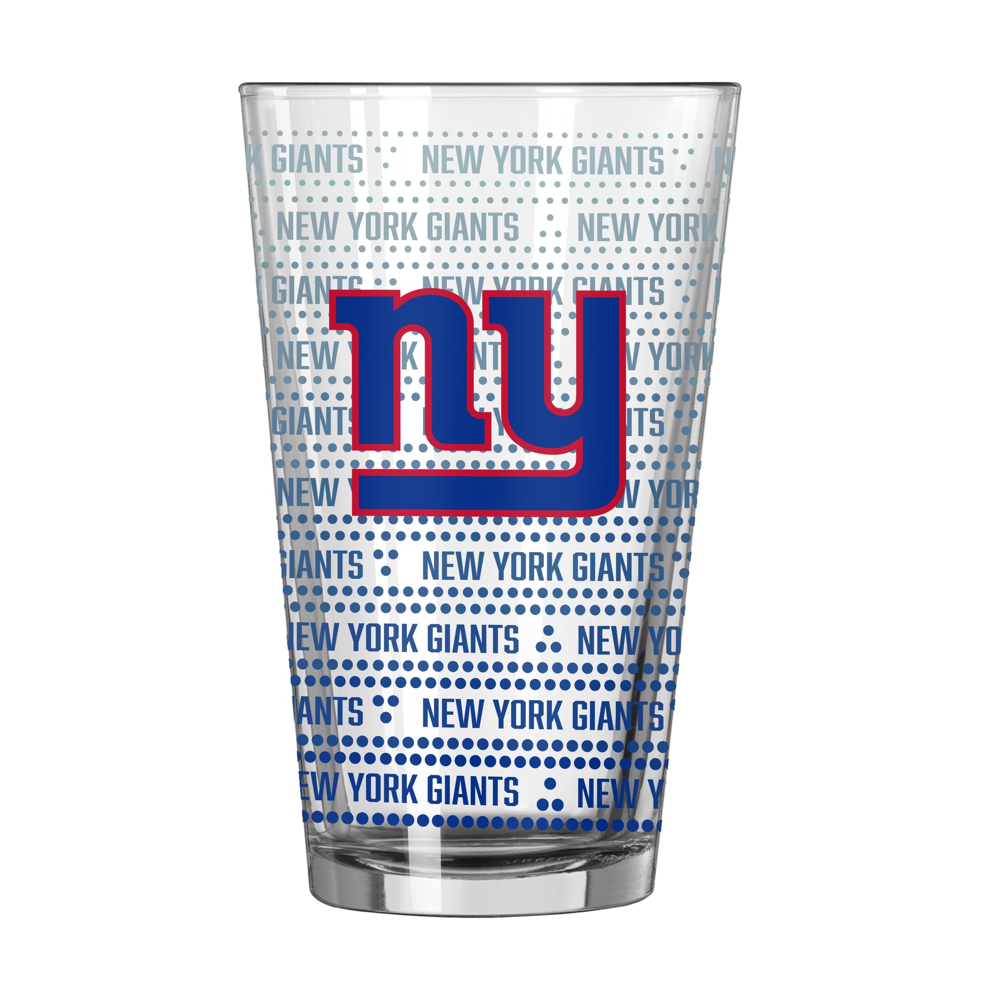 New York Giants 16oz Chant Fade Pint Glass