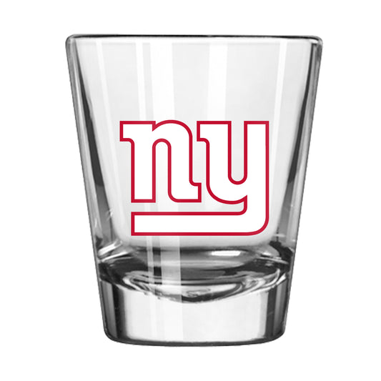 New York Giants 2oz Letterman Shot Glass
