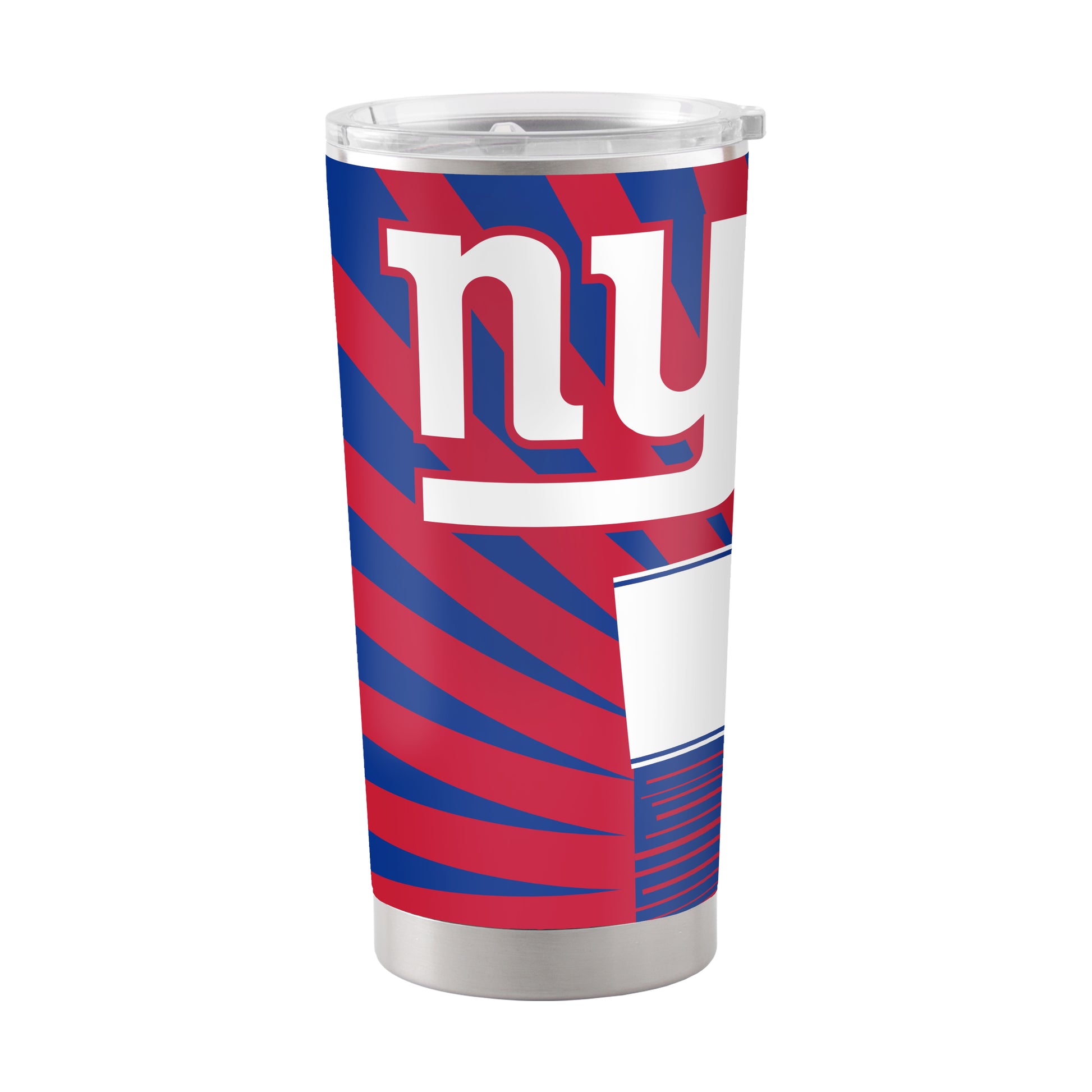 NY Giants 20oz Mascot Stainless Steel Tumbler