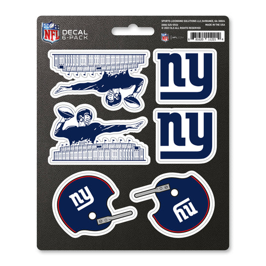 NFLV - New York Giants DECAL6