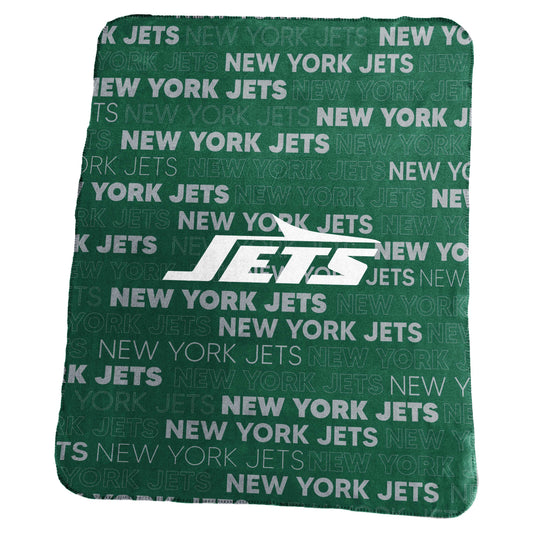 New York Jets Classic Fleece Throw