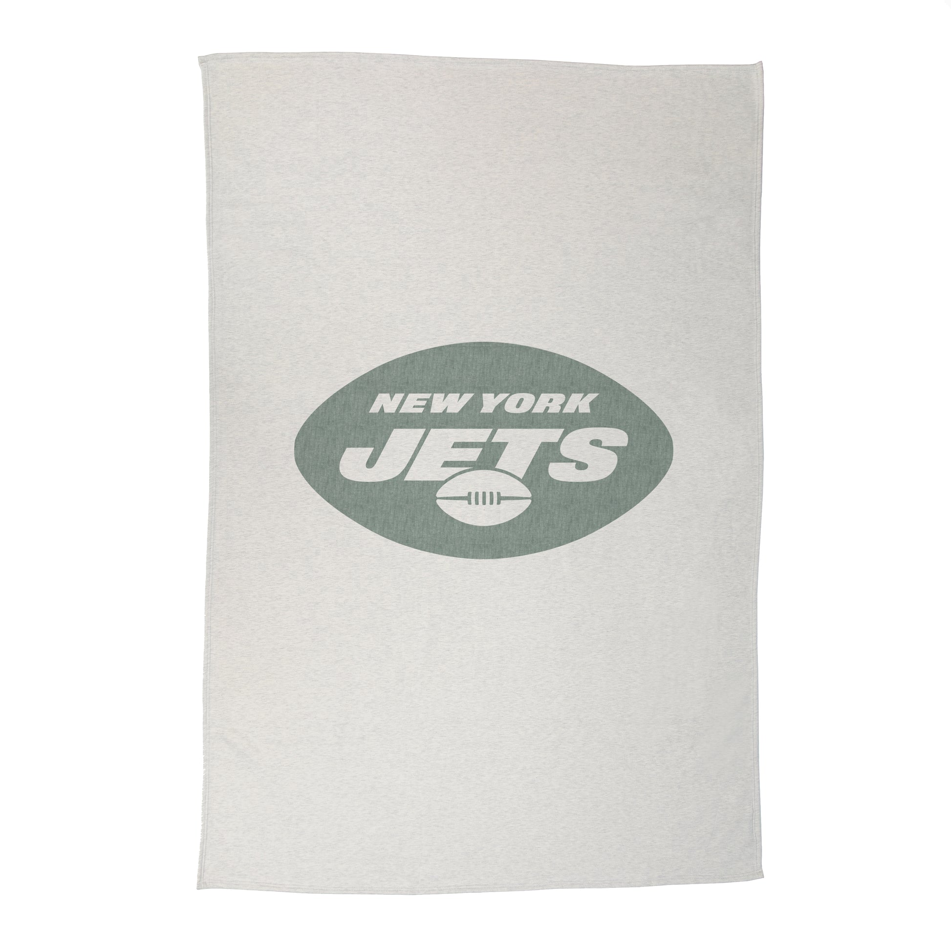 New York Jets Oversized Logo Sublimated Sweatshirt Blanket
