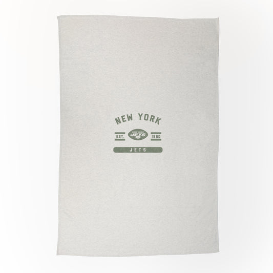 New York Jets Sublimated Sweatshirt Blanket