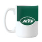 New York Jets 15oz Colorblock Sublimated Mug