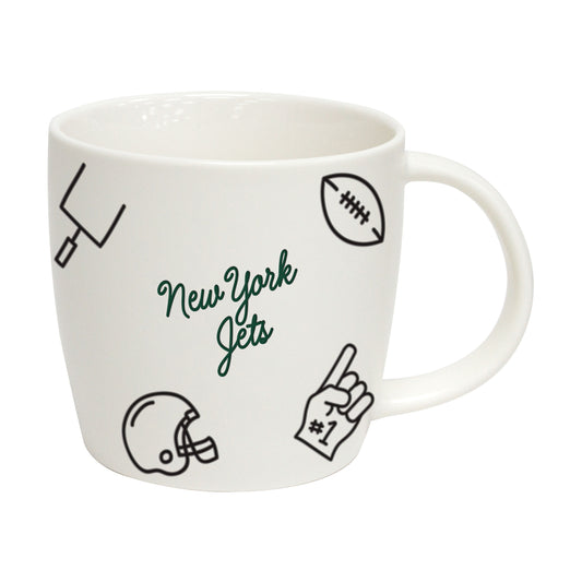 New York Jets 18oz Playmaker Mug