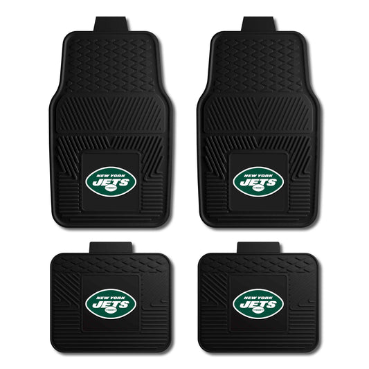 NFL - New York Jets 4-pc Vinyl Car Mat Set