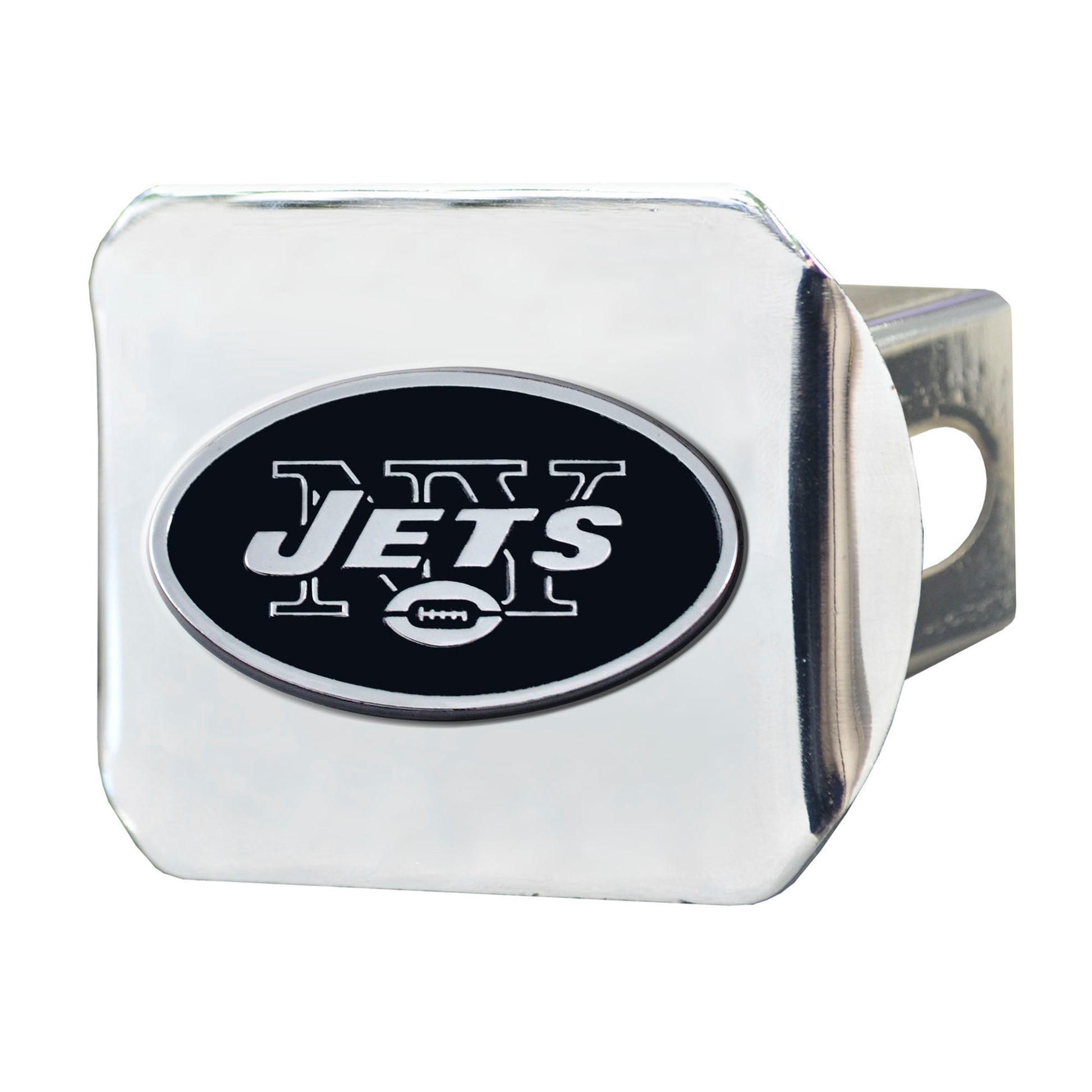 NFL - New York Jets Chrome on Chrome Hitch Cover