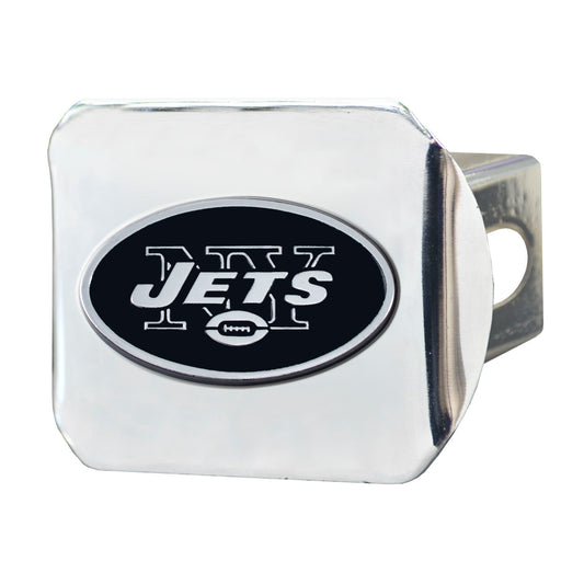 NFL - New York Jets Chrome on Chrome Hitch Cover