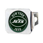 TRINITY NFL - New York Jets Color on Chrome Hitch Cover