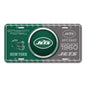 NFL - New York Jets Embossed Metal License Plate