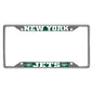 New York Jets License Chrome Plate Frame