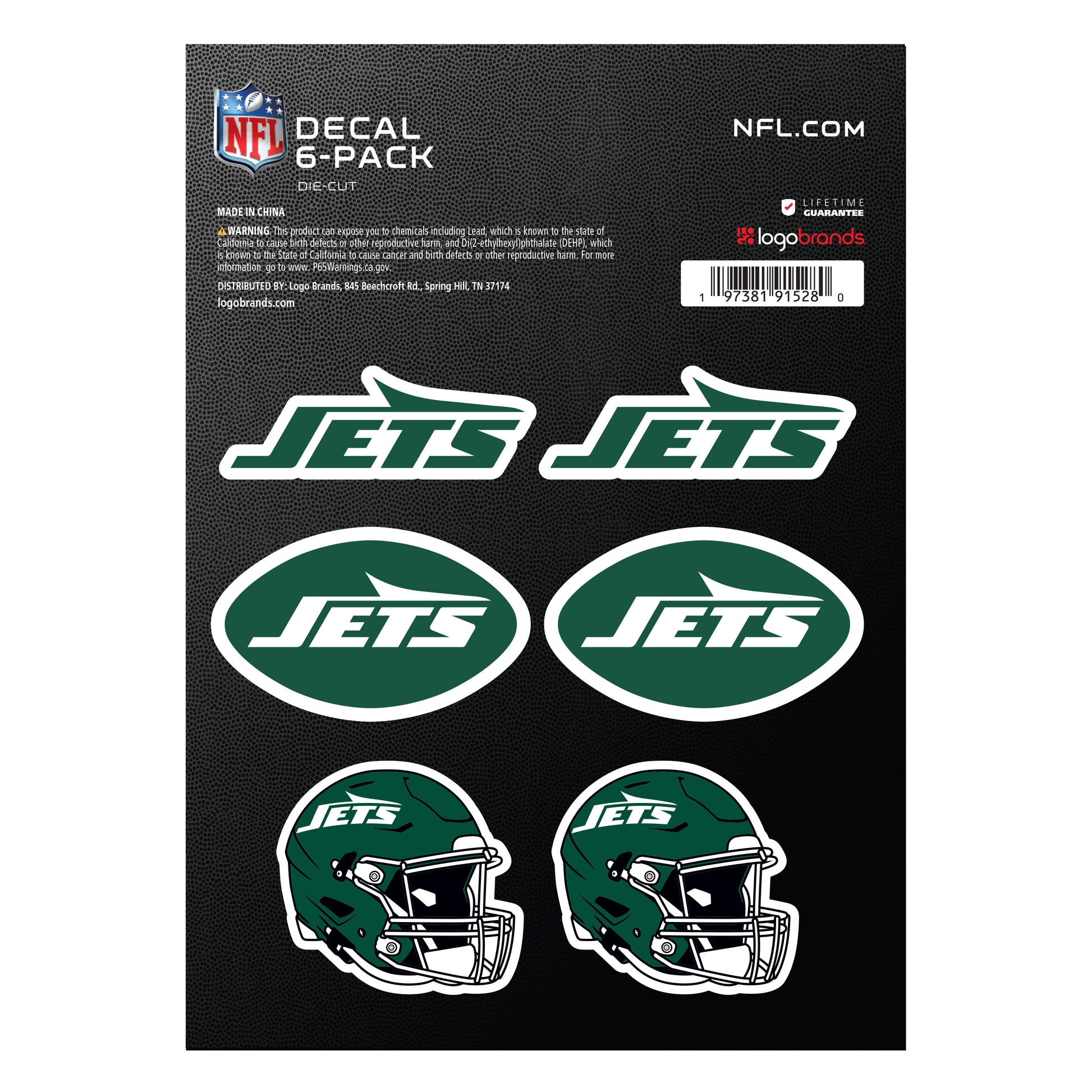 NFL - New York Jets DECAL6