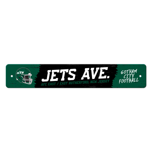 NFL - New York Jets Sign Street Flat