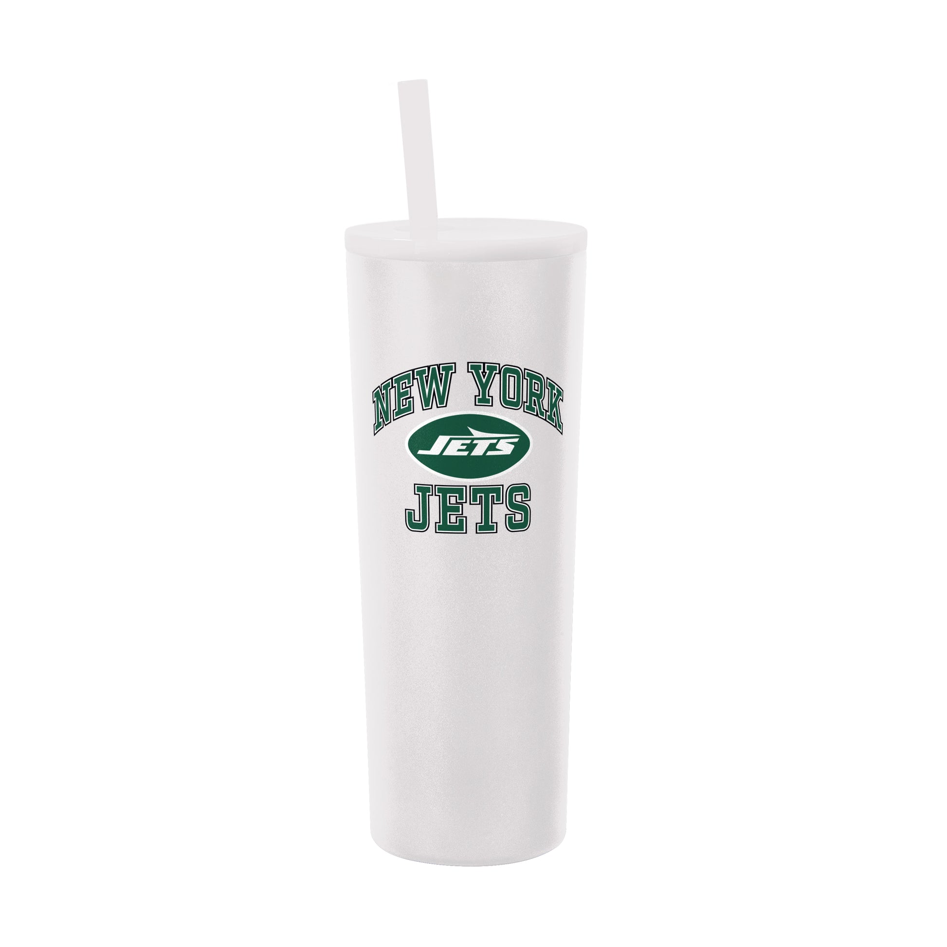 New York Jets 30oz Athletic SS Straw Tumbler