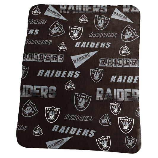 Las Vegas Raiders Fanatics Classic Fleece Throw