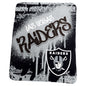 Las Vegas Raiders Classic Graffiti Fleece Throw