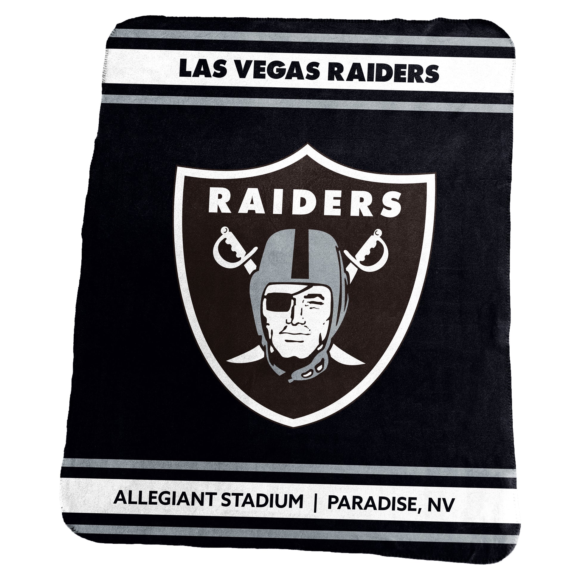 Las Vegas Raiders Stadium Classic Fleece Throw