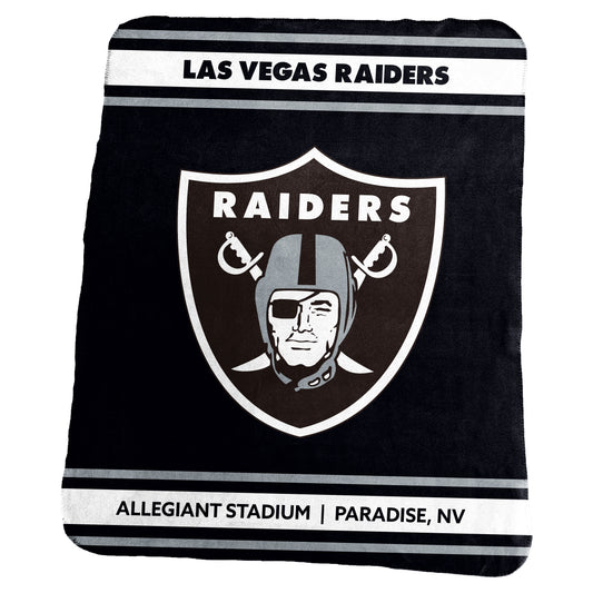 Las Vegas Raiders Stadium Classic Fleece Throw