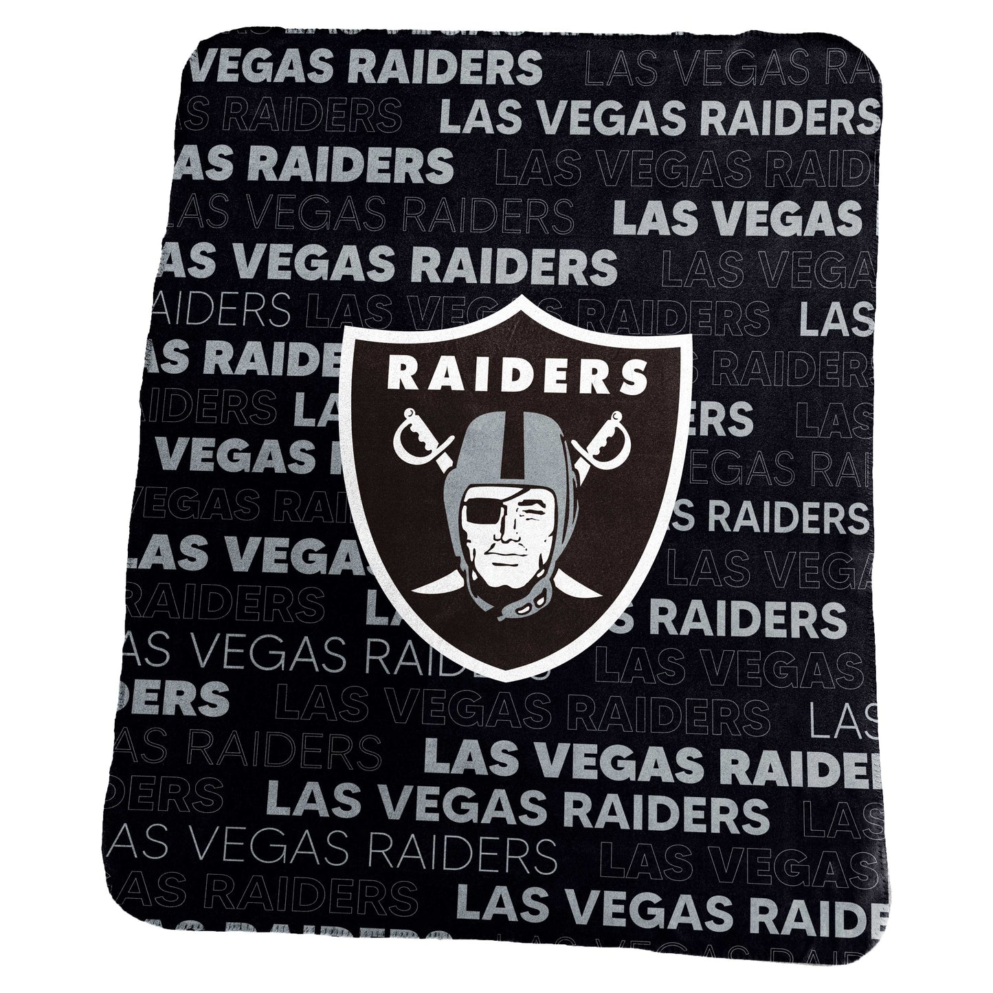 Las Vegas Raiders Classic Fleece Throw