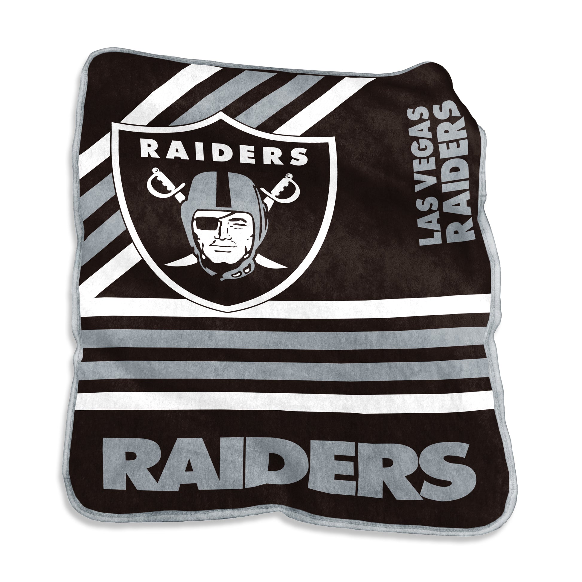 Las Vegas Raiders 60x80 Raschel Blanket