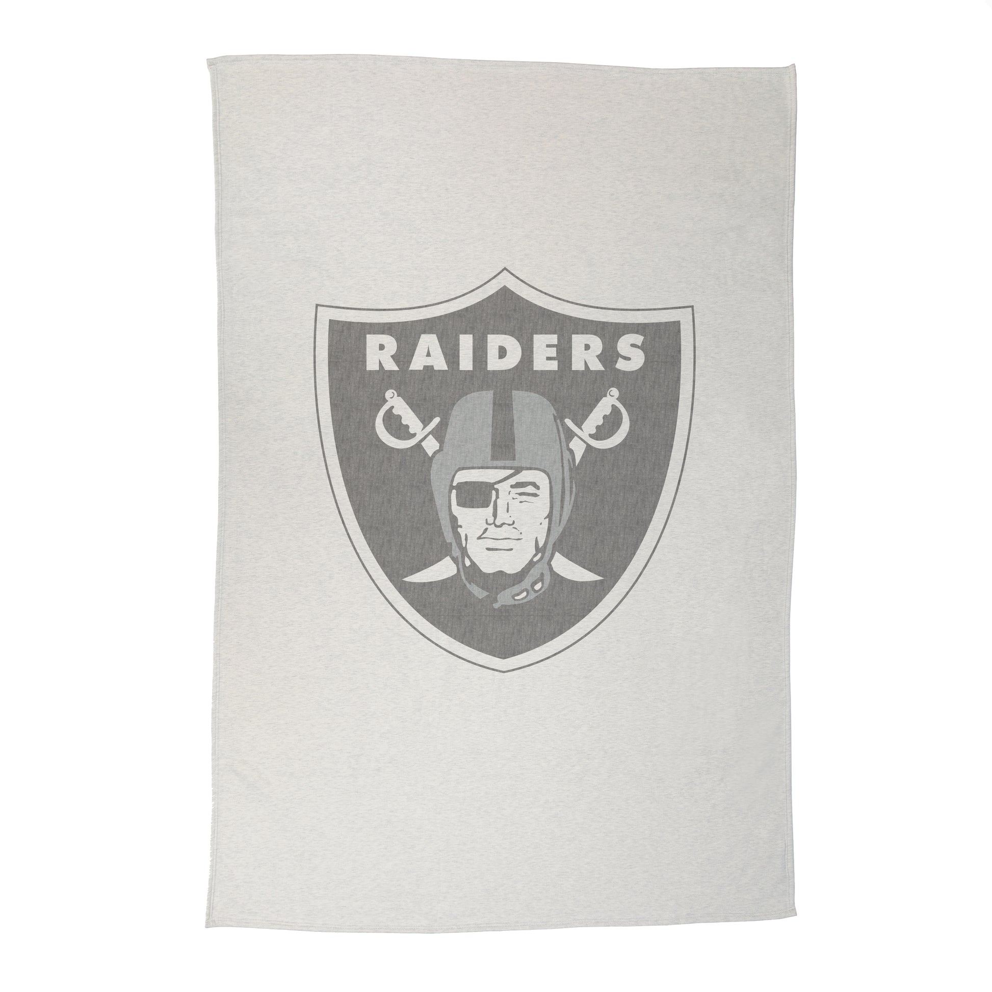 Las Vegas Raiders Oversized Logo Sublimated Sweatshirt Blanket