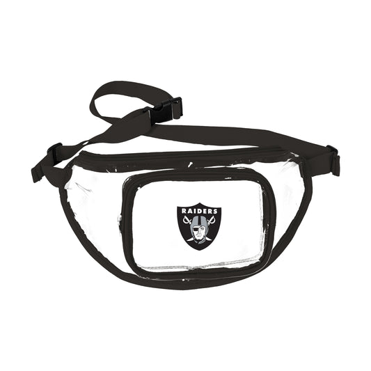 Las Vegas Raiders Clear Fanny Pack
