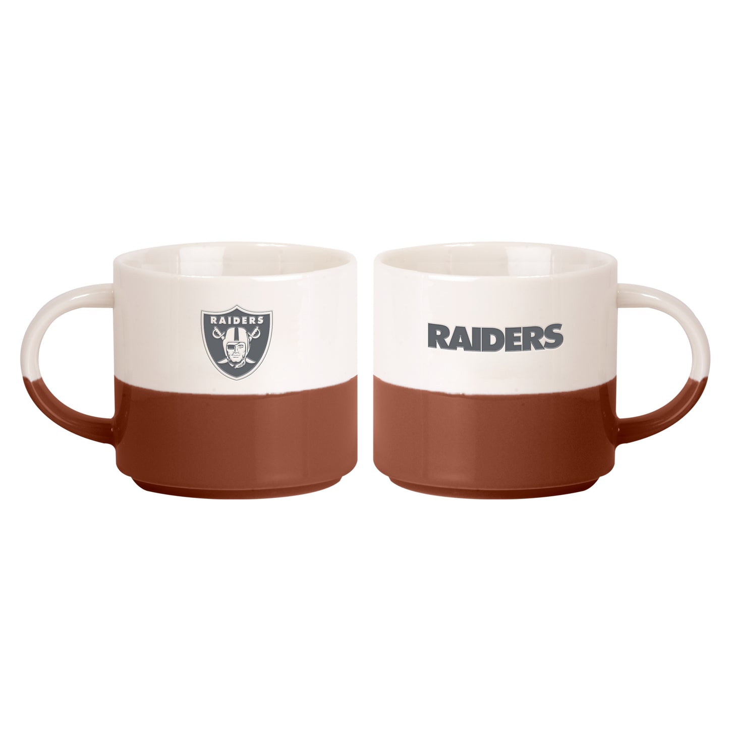 Las Vegas Raiders 15oz Walmart Holiday Stackable Mug Set