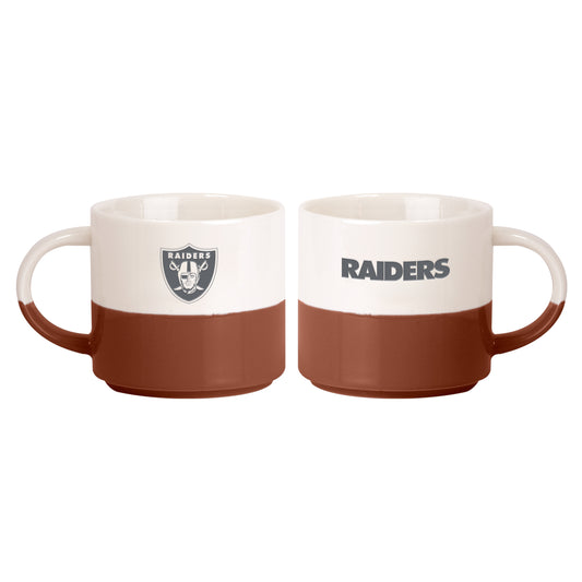 Las Vegas Raiders 15oz Walmart Holiday Stackable Mug Set